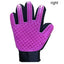 Glove Comb for Dog Cat - Hair remover |pet Massage Brush