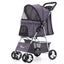 Pet Stroller with Sunroof -Foldable, lightweight, Single Handed, size S M L
