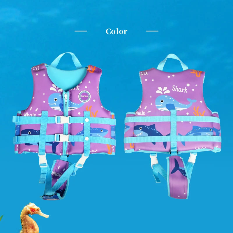 Kid's Life Jacket Vest, Child Float, Pool, Buoyancy Aid, Safe Buckle, Toddler, Quick Delivery, 30- 50 lbs