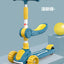 Cycling City 2-12 Years Old Children's Scooter Foldable Scooter With Music Light 3-wheel Scooter 4-speed Adjustable Balance Car