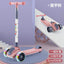 Cycling City 2-12 Years Old Children's Scooter Foldable Scooter With Music Light 3-wheel Scooter 4-speed Adjustable Balance Car