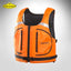 Kayak Life Vest for Men, Zippered Pockets, Reflector Whistle, Fishing Jacket, Buoyancy Aids for Adults, 120 kg