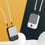 Portable USB Rechargeable 3 Speed Mute Personal  Waist Clip on  Summer Air Cooler Mini Digital Display Hanging Neck Fan