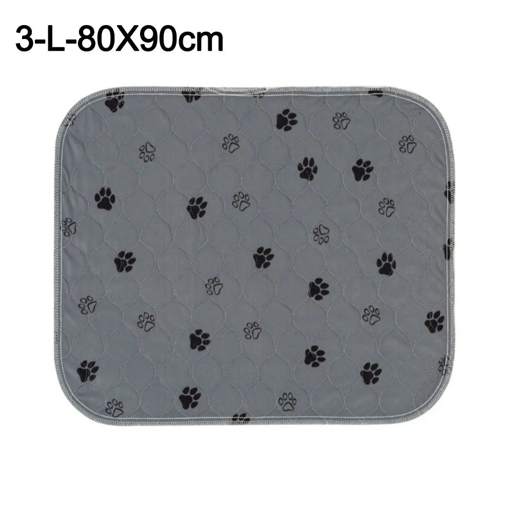 Absorbing Pad Waterproof Puppy Pee Pad Reusable Fast Absorbing Pet Bed Mat Soft Non-slip Dog Urine Pad Pet Training