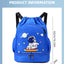 Kids Swimming Backpack Children Dry Wet Sports Gym Fitness Bag Waterproof Beach Shoulder Rucksack  Cartoon Travel Duffel Pack
