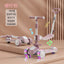 New Children's Scooter Multifunctional Toy Car for Boys and Girls with Guardrails Universal Wheels Five in One Children Scooter