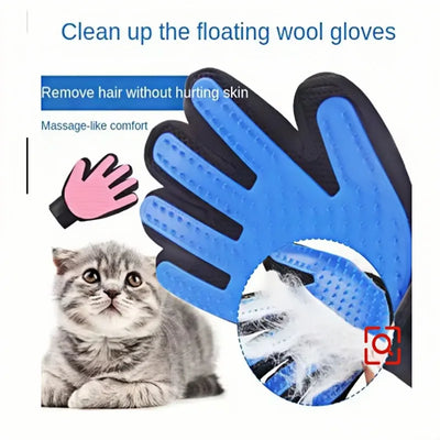 Glove Comb for Dog Cat - Hair remover |pet Massage Brush