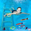 Kids Summer Shark Rocket Throwing Toy Swimming Pool Dive Game Water Fun Games Pool Toys Baby Water Educational Bath Toys Gifts