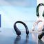 JISULIFE Portable Neck Fan,Hands-Free Bladeless, 5 Speeds,4000 mAh Rechargeable Battery,Twistable Operated Wearable Neckband Fan