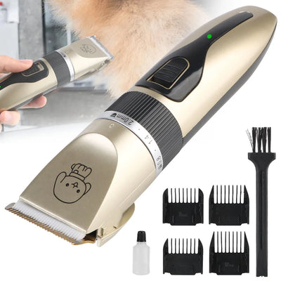 For Rabbit Dog Cat Puppy Grooming Clipper Cutter Pet Hair Clipper Pet Supplies Electric Scissors Haircut Trimmer Shaver Set