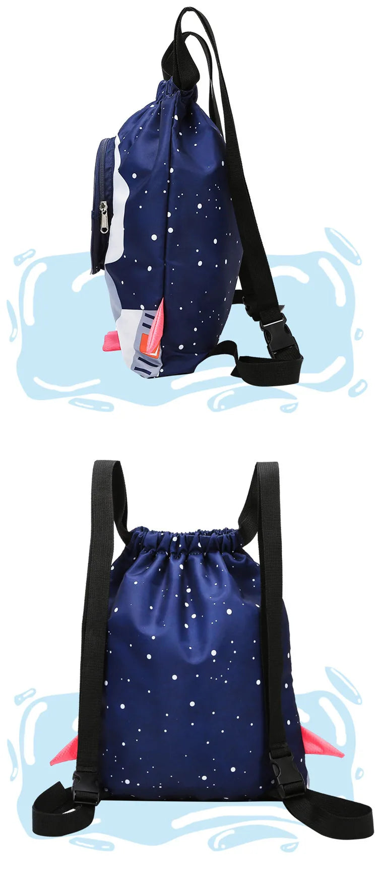 Sports Bags Waterproof Swimming Dry Backpacks Beach Accessories Large Summer Pool Handbags Children's Sea Pouch For Kids Gym