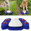 Dog Water Sprinkler Toy， Outdoor Splash Pad Puppy Drinking Dispenser， Interactive Dog Toys