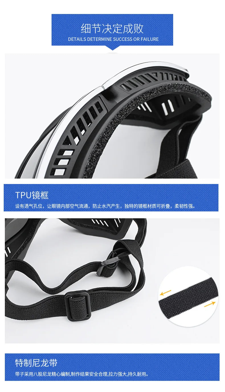 Pet Glasses New Dog Locomotive Glasses Sunglasses Medium and Large Dog Goggles Windproof Sunscreen Pet Accessories