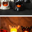 2024 New Halloween Ghost Lamp With LED Flameless Candles Decorative Halloween Party Ghosts Horror Atmosphere Props Decoration