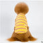 Jacket and Underwear Dog Clothes Autumn and Winter Clothes Small Medium Dog Fleece-lined Thickened Pet Vest Cotton Vest