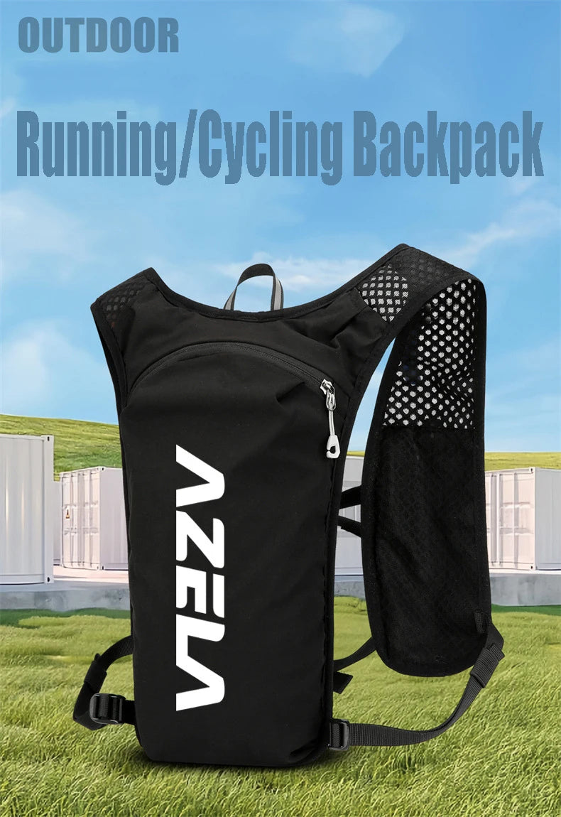 Outdoor Trail Running Ultralight Backpack Hydration Jogging Vest Men Breathable Marathon Bicycle Bag Water Bottle 250ML/1.5L