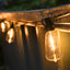 ST38 LED String Lights 10M 15M 30M Waterproof Patio Light Outdoor LED Fairy Light Wedding Decoration For Garden Cafe Backya