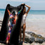 Michael Jackson Beach Towel Cartoon Cute Summer Kids Large Bath Pool Beach Towel Microfiber Absorbent for Swimming Travel