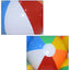 PVC Inflatable Beach Ball Swimming Pool Toy 40cm Big Rainbow Beach Ball 30cm Colourful Inflatable Pool Ball Kids