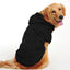 Solid Dog Jacket Hoodie Sweatshirt – Pet Coat for Small, Medium & Large Dogs (S-9XL)