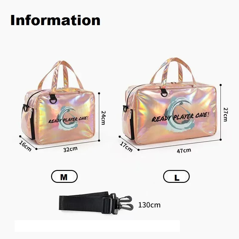 Swimming Bag Wet Dry Separation Large Capacity Storage Bags Fitness Beach Yoga Travel Waterproof Portable Handbag Shoulder Bag