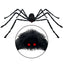 30cm/50cm/75cm/90cm/125cm/150cm/200cm Horror Halloween Giant Black Spider Decoration Haunted House Party Props Halloween Decor