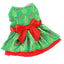 Adorable for christmas Tree Dog Dress - Cute Outfit for Puppies - Perfect for Parties & Daily Wear