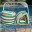 Double Airbag Safety Swim Arm Floats Thickened Inflatable Swimming Sleeve with Dual Chambers Infant Toddler Floating Ring