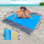 Beach Mat Sandproof Waterproof Beach Camping Blanket Mats Lightweight Foldable Portable Outdoor Picnic Blanket for Travel Hiking