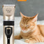 Dog Clipper Dog Hair Clippers Grooming (Pet/Cat/Dog/Rabbit) Haircut Trimmer Shaver Set Pets Cordless Rechargeable Professional