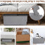 Nonslip High Density Foam Dog Ladders Indoor Home Couch Sofa High Bed Pet Stairs Folding 5-Grades Dog Steps with Removable Cover