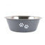 Cute Elevated Dog Bowls for Medium and Large Dogs - Stainless Steel Feeding and Water Bowls