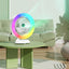 RGB Colorful Desktop Fan: Whisper - Quiet, Boasting Potent Wind Power in a Compact Design. The Ultimate Choice for Personal Cool