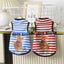 Pets Summer Prints Vests Dog Clothes Little Bear Dog Pattern Pet T-shirts Breathable Sleeveless Puppy Costume Dog Pet Shirts