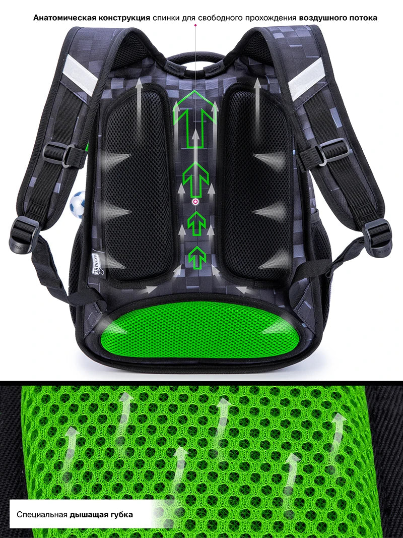 New Children School Backpack For Boys Cartoon Game Knapsack Boy Waterproof Backpacks Kids Satchels Space School Bags Primary