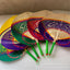 Handmade Bamboo Woven Fan Straw Woven Summer Cooling Hand Fan Creative Sunflower Fan Peach Heart Large Fan
