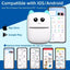 Portable Thermal Printer Mini Cat Print Photo Pocket Thermal Label Printer 58Mm Printing Wireless Bluetooth Android Ios Printers-ADS1402