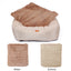 Dog Car Seat Booster Waterproof Durable Car Seat Bed for Small Medium Dogs Front/Back Seat Luxury Pet Travel Car Seat Protector