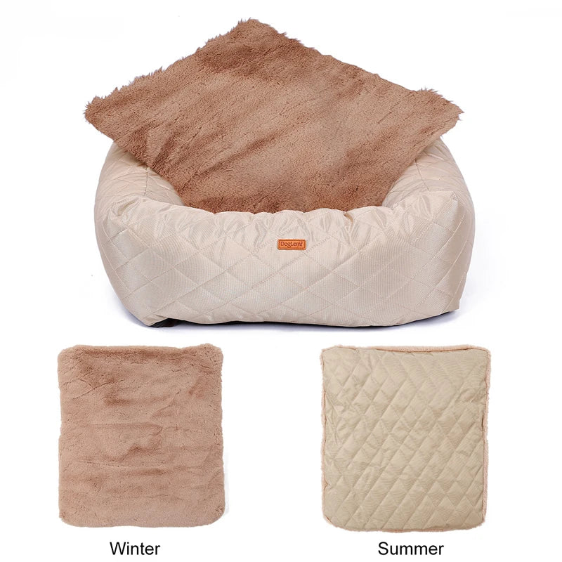 Dog Car Seat Booster Waterproof Durable Car Seat Bed for Small Medium Dogs Front/Back Seat Luxury Pet Travel Car Seat Protector