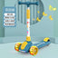 Cycling City 2-12 Years Old Children's Scooter Foldable Scooter With Music Light 3-wheel Scooter 4-speed Adjustable Balance Car