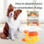 Interactive Dog Toy Durable Plastic Pet Food Feeder Puzzle Game Suitable for Cat Dog Duck Design Dog Snack Distribution Toy Pet