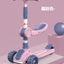 Cycling City 2-12 Years Old Children's Scooter Foldable Scooter With Music Light 3-wheel Scooter 4-speed Adjustable Balance Car
