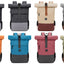 EverVanz Rolltop Backpack, Daypack With Compartment For 12 - 17 inch Laptop, Waterproof And Anti-Theft