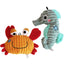 Plush Toys for Small Dogs Squeaky Soft Toy for Puppies Small Dog Ocean Series Plush Toys  for small and medium breeds dogs