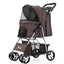 Pet Stroller with Sunroof -Foldable, lightweight, Single Handed, size S M L