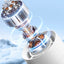 Xiaomi New Handheld Fan 100 Wind Speeds Adjustable USB Charging Mini Digital Display Large Wind Turbine Leafless Electric Fan