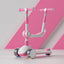 For 2-12 Years Children Cycling Kick Scooter With Seat And Pusher Flash Wheels Board Kid Music Pedal Scooters Adjustable Height