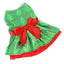 Adorable for christmas Tree Dog Dress - Cute Outfit for Puppies - Perfect for Parties & Daily Wear