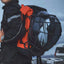 Motorcycle Backpack Men Women Waterproof Bag Full Face Helmet Backpack Rider Bag Reflective Travel Bag Motorcycle Helmet Bags