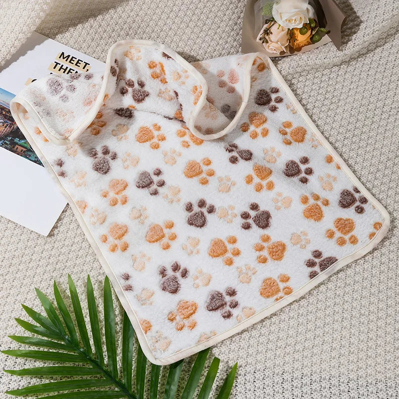 Winter Pet Sleeping Blanket Soft Fluffy Dog Blanket Warm Breathable Cat Cover Blanket Comfortable Sleeping Sheet Mat Pet Items